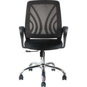 Кресло Riva Chair RCH 8099E черная сетка/хром крестовина RCH 8099E черная сетка/хром крестовина - фото 2