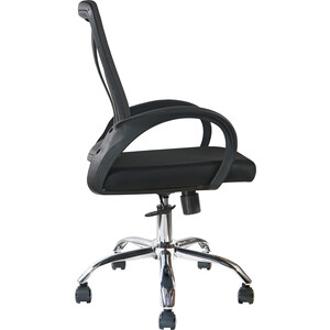 Кресло Riva Chair RCH 8099E черная сетка/хром крестовина RCH 8099E черная сетка/хром крестовина - фото 3