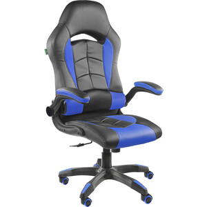 фото Кресло riva chair rch 9505h черный/синий
