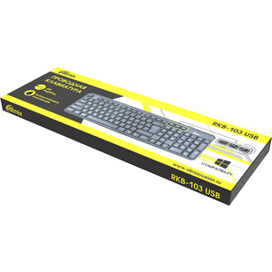 Клавиатура Ritmix RKB-103 USB - фото 3