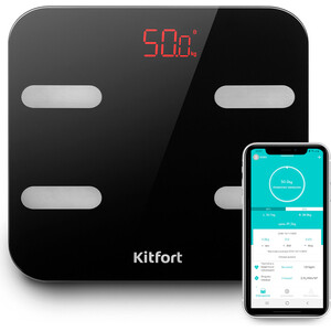 Весы KITFORT KT-806 3d принтер creality pla нить 1 75 мм 1 кг 2 2 фунта точность размеров 0 02 мм