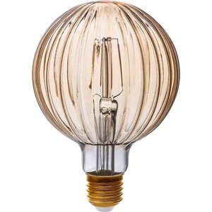 Лампа Hiper светодиодная филаментная E27 5W 2400K янтарная HL-2216