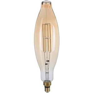 Лампа Hiper светодиодная филаментная E27 8W 2200K янтарная HL-2203
