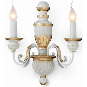 

Бра Ideal Lux Firenze Ap2 Bianco Antico 012902, Firenze Ap2 Bianco Antico 012902