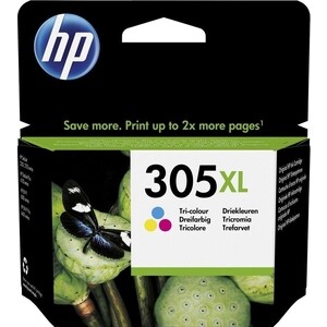 Картридж HP 305XL цветной (200 стр.) струйный картридж deskjet 2320 2710 2720 2721 2723 plus 4120 4122 4130 для hp t2