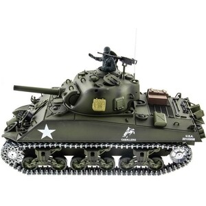 Радиоуправляемый танк Heng Long U.S. M4A3 Sherman Upg V6.0 масштаб 1:16 2.4G - 3898-1Upg V6.0 - фото 1
