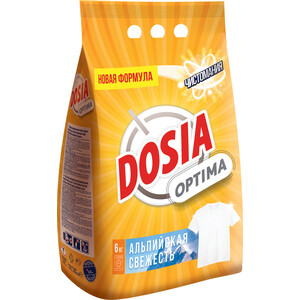

Стиральный порошок Dosia OPTIMA Альпийская свежесть 6 кг, OPTIMA Альпийская свежесть 6 кг