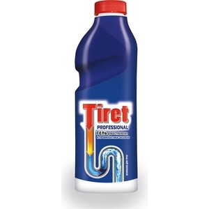 

Гель для удаления засоров Tiret Профессионал 1 л, Профессионал 1 л