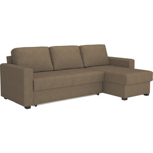 фото Угловой диван-кровать смк 384 2ек-1пф 200 коричневый