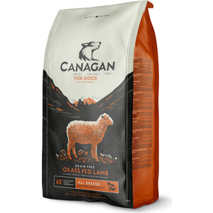 фото Сухой корм canagan gf grass fed lamb, 2 кг, для собак всех пород, ягненок (100.050)