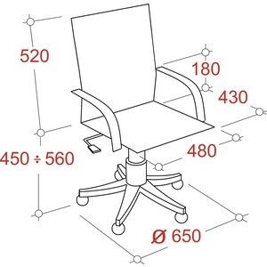 Кресло Easy Chair черное (794294) черное (794294) - фото 4