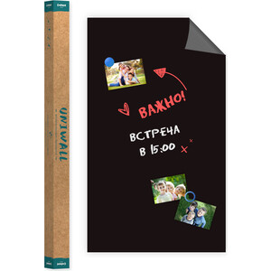 

Доска магнитно-меловая UNIWALL 120x300 черная 1250982, 120x300 черная 1250982