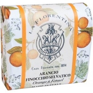 фото Мыло la florentina ''фруктовые сады'' orange & wild fennel / апельсин и дикий фенхель 106 г