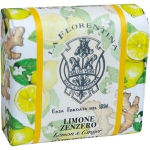 фото Мыло la florentina ''фруктовые сады'' lemon & ginger / лимон и имбирь 106 г