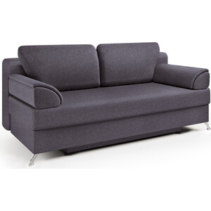 Диван-кровать Шарм-Дизайн ЕвроШарм серая рогожка диван еврокнижка шарм дизайн еврошарм серый