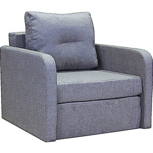 Кресло-кровать Шарм-Дизайн Бит-2 велюр серый