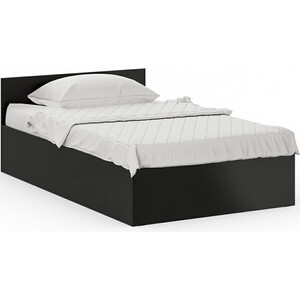 Кровать СВК Стандарт 120х200 венге (1022336) кровать с ящиками свк стандарт 120х200 белый 1024228