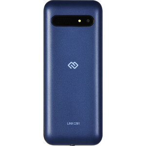фото Мобильный телефон digma linx c281 синий (32mb/2sim/2.8''/240x320/0.08mpix)