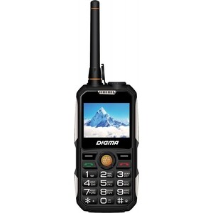 Мобильный телефон Digma Linx A230WT черный (2G/32Mb/2Sim/2.31''/TFT 240x320)