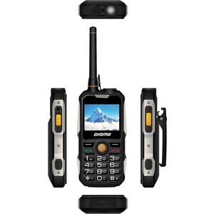 Мобильный телефон Digma Linx A230WT черный (2G/32Mb/2Sim/2.31''/TFT 240x320) Linx A230WT черный (2G/32Mb/2Sim/2.31