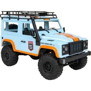 Радиоуправляемая машина MN MODEL английский внедорожник Defender D90 (голубой) 4WD 2.4G 1/12 RTR - MN-99B