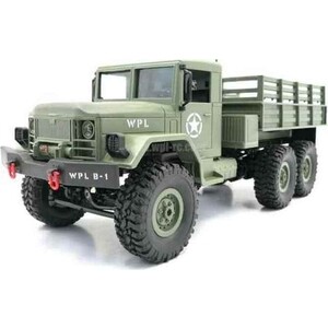 Радиоуправляемая машина WPL военный грузовик (зеленый) 6WD 2.4G 1/16 KIT - B-16KM-G