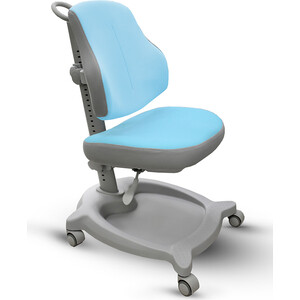 Кресло детское ErgoKids GT Y-402 KBL ortopedic обивка голубая однотонная