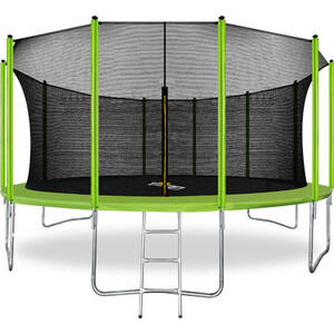 

Батут Arland 16FT с внутренней страховочной сеткой и лестницей (Light green), 16FT с внутренней страховочной сеткой и лестницей (Light green)