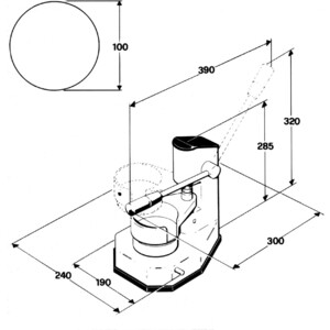 Пресс для гамбургеров ручной FIMAR F/10 (PRESSAF10) F/10 (PRESSAF10) - фото 2