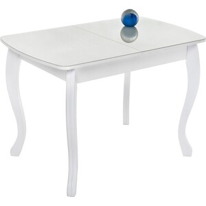 Woodville Бриллиант белый стол сервировочный мебелик бридж белый п0002987