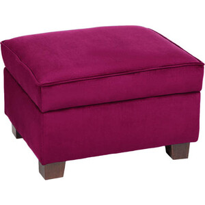 фото Пуф мебельстория барро-2 фиолетовый велюр