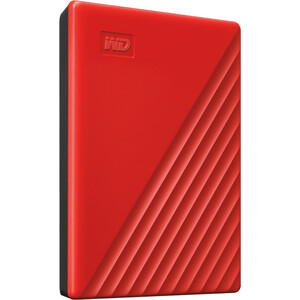 Внешний жесткий диск Western Digital (WD) 2TB WDBYVG0020BRD-WESN,My Passport 2.5", USB 3.0, Красный