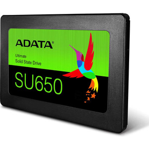 SSD накопитель ADATA 480GB Ultimate SU650, 2.5'', SATA III, [R/W - 520/450 MB/s] 3D-NAND TLC ssd накопитель adata 480gb ultimate su650 2 5 sata iii [r w 520 450 mb s] 3d nand tlc