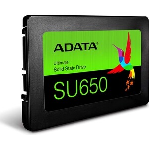 фото Ssd накопитель adata 960gb ultimate su650, 2.5'', sata iii, [r/w - 520/450 mb/s] 3d-nand tlc