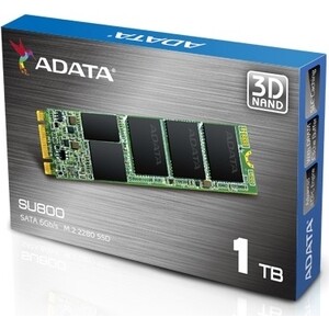 SSD накопитель ADATA 1TB Ultimate SU800, M.2 2280, SATA III, [R/W - 560/520 MB/s] 3D-NAND TLC, SMI 1TB Ultimate SU800, M.2 2280, SATA III, [R/W - 560/520 MB/s] 3D-NAND TLC, SMI - фото 5