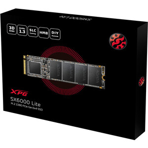 SSD накопитель ADATA 1TB XPG SX6000 Lite, M.2 2280, PCI-E 3x4, [R/W - 1800/1200 MB/s] 3D-NAND TLC 1TB XPG SX6000 Lite, M.2 2280, PCI-E 3x4, [R/W - 1800/1200 MB/s] 3D-NAND TLC - фото 3