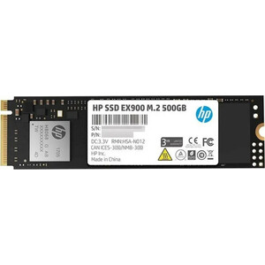 SSD накопитель HP 500GB EX900 M.2, NVMe 3D TLC [R/W - 2100/1500 MB/s] 500GB EX900 M.2, NVMe 3D TLC [R/W - 2100/1500 MB/s] - фото 1