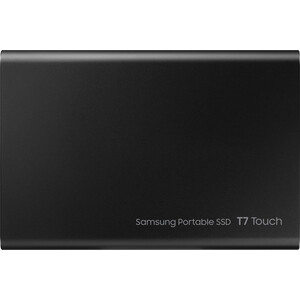 SSD накопитель Samsung 2TB T7 Touch MU-PC2T0K, 3D NAND TLC, USB 3.2 Type-C [R/W - 1050/1000 MB/s] Black