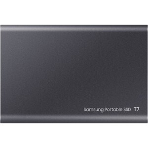 SSD накопитель Samsung 2TB Т7 Portable MU-PC2T0T, V-NAND, USB 3.2 Gen 2 Type-C [R/W - 1000/1050 MB/s]