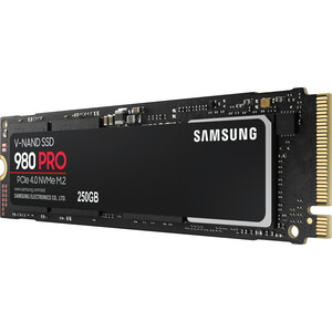 SSD накопитель Samsung 250GB 980 PRO, M.2, PCI-E 4.0 x4, 3D MLC NAND [R/W - 6400/2700 MB/s] 250GB 980 PRO, M.2, PCI-E 4.0 x4, 3D MLC NAND [R/W - 6400/2700 MB/s] - фото 5