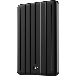 SSD накопитель Silicon Power 1TB Bolt B75 Pro, External, Type-C [R/W - 520/420 MB/s] Алюминий/Черный 1TB Bolt B75 Pro, External, Type-C [R/W - 520/420 MB/s] Алюминий/Черный - фото 2