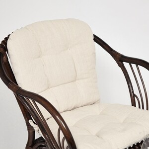 фото Террасный комплект (2 кресла + стол) tetchair bogota с подушками ротанг natural (натуральный)