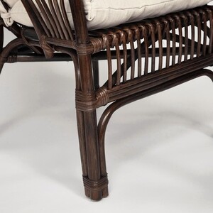 фото Террасный комплект (2 кресла + стол) tetchair bogota с подушками ротанг natural (натуральный)