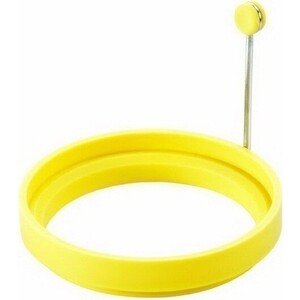 Кольцо силиконовое для жарки Lodge 10 см желтое (ASER)