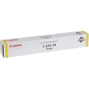 Kартридж Canon Тонер C-EXV 34 yellow (3785B002) картридж лазерный cactus cs exv34c голубой 19000стр для canon ir advance c2030l c2030i c2020l c2020i c2025i