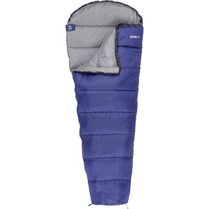 Спальный мешок Jungle Camp Active XL, левая молния, цвет: синий/серый