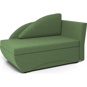 Кушетка Шарм-Дизайн Трио правый рогожка зеленый кушетка мебелико грация микровельвет зеленый правый