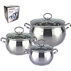 

Набор посуды 6 предметов FANHOFF FH-52515, FH-52515