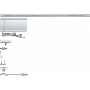 фото Светильник paulmann мебельный светодиодный function moduled (3 шт.) 70188