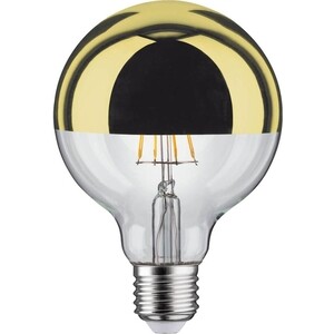Лампа Paulmann светодиодная филаментная диммируемая E27 6,5W 2700К зеркальная 28675